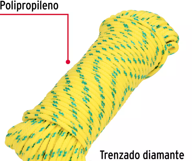 Piola Trenzada cal 4mm