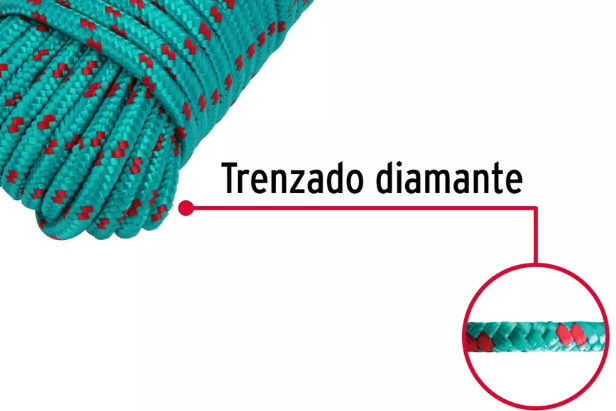 Piola Trenzada cal 8mm