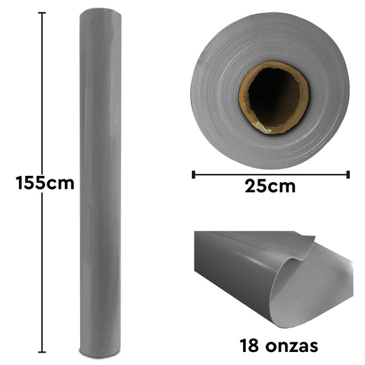 Rollo de lona PVC de 18 oz Multilona